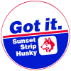 Sunset Strip Husky